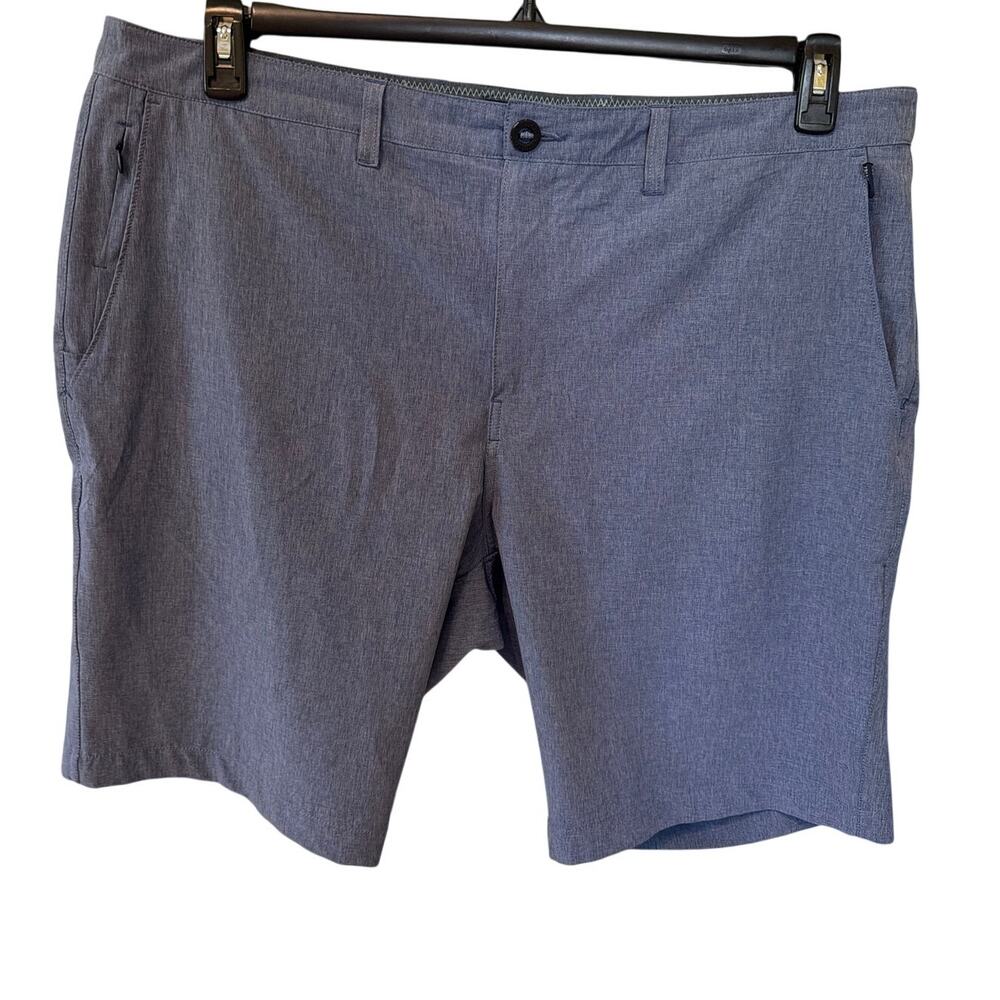 7 Diamonds Performance Shorts Men's Size 40 Golf Tennis Blue Casual Classic